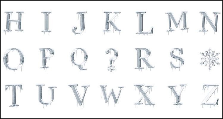 Tipo de letras abecedario